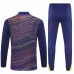 FC Barcelona Tuta Felpa da Allenamento Bambino 2025/26 - 1-4 Zip Blu