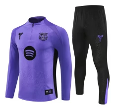 FC Barcelona Tuta Felpa da Allenamento Bambino 2025/26 - 1-4 Zip Viola