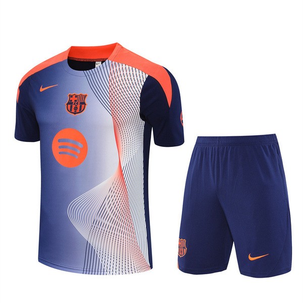 FC Barcelona Tuta Maglia da Allenamento 2025/26 - Shorts Blu FC Barcelona Tuta Maglia da Allenamento 2025/26 - Shorts Blu