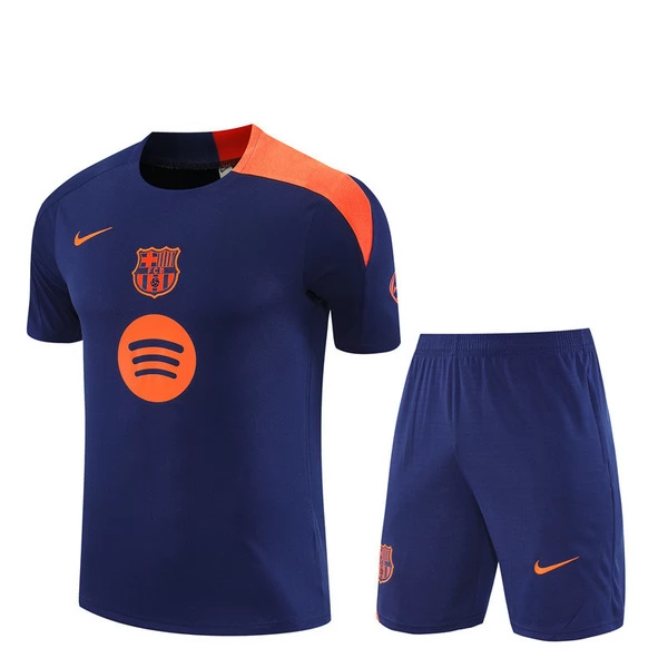 FC Barcelona Tuta Maglia da Allenamento 2025/26 - Shorts Blu FC Barcelona Tuta Maglia da Allenamento 2025/26 - Shorts Blu