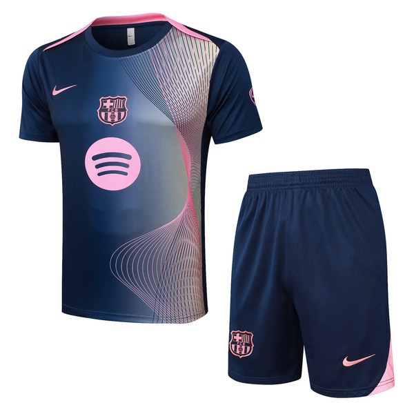 FC Barcelona Tuta Maglia da Allenamento 2025/26 - Shorts Blu FC Barcelona Tuta Maglia da Allenamento 2025/26 - Shorts Blu