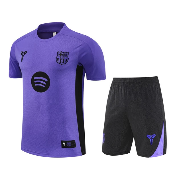 FC Barcelona Tuta Maglia da Allenamento 2025/26 - Shorts Viola FC Barcelona Tuta Maglia da Allenamento 2025/26 - Shorts Viola