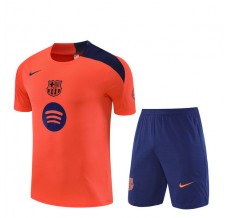FC Barcelona Tuta Maglia da Allenamento Bambino 2025/26 - Shorts Arancione