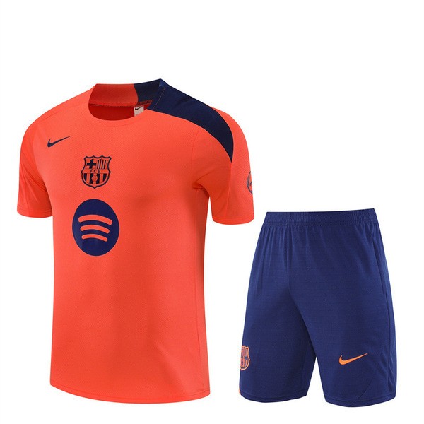 FC Barcelona Tuta Maglia da Allenamento Bambino 2025/26 - Shorts Arancione FC Barcelona Tuta Maglia da Allenamento Bambino 2025/26 - Shorts Arancione