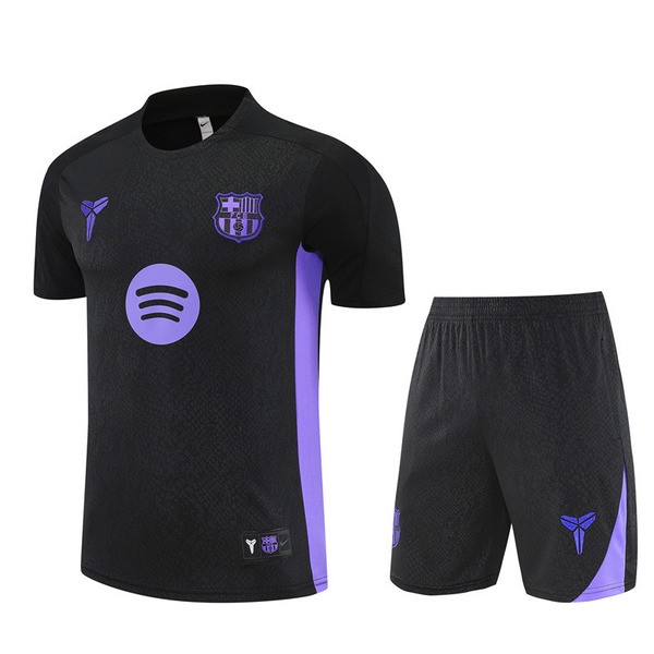 FC Barcelona Tuta Maglia da Allenamento Bambino 2025/26 - Shorts Nero FC Barcelona Tuta Maglia da Allenamento Bambino 2025/26 - Shorts Nero