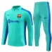 FC Barcelona Tute Felpe da Allenamento 2023/24 - 1-4 Zip Blu