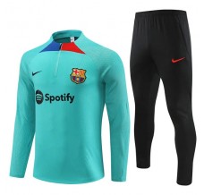 FC Barcelona Tute Felpe da Allenamento 2023/24 - 1-4 Zip Blu Nero