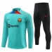 FC Barcelona Tute Felpe da Allenamento 2023/24 - 1-4 Zip Blu Nero