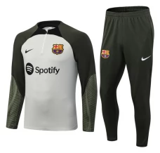 FC Barcelona Tute Felpe da Allenamento 2023/24 - 1-4 Zip Nero