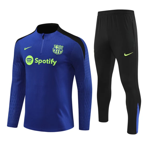 FC Barcelona Tute Felpe da Allenamento 2024/25 - 1-4 Zip Blu FC Barcelona Tute Felpe da Allenamento 2024/25 - 1-4 Zip Blu