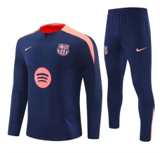 FC Barcelona Tute Felpe da Allenamento 2024/25 - 1-4 Zip Dark Blu