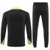 FC Barcelona Tute Felpe da Allenamento 2024/25 - 1-4 Zip Nero Gold