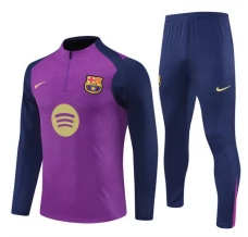 FC Barcelona Tute Felpe da Allenamento 2025/26 - 1-4 Zip Viola