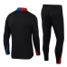 FC Barcelona Tute Felpe da Allenamento Bambino 2024/25 - 1-4 Zip Nero Rosso