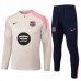 FC Barcelona Tute Felpe da Allenamento Bambino 2025/26 - 1-4 Zip Beige