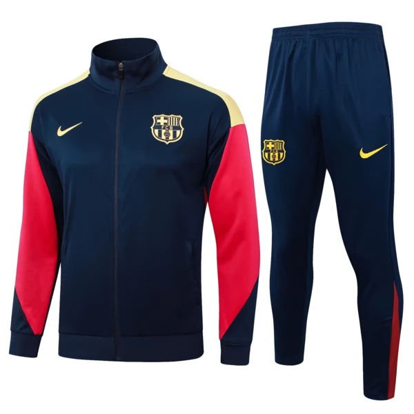 FC Barcelona Tute Giacca da Allenamento 2024/25 - Blu Navy FC Barcelona Tute Giacca da Allenamento 2024/25 - Blu Navy