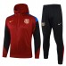 FC Barcelona Tute Giacca da Allenamento 2024/25 - Cappuccio Rosso