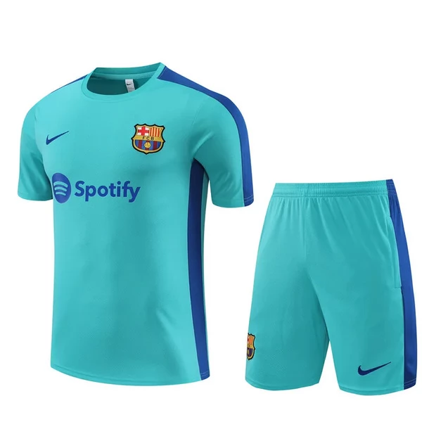 FC Barcelona Tute Maglia da Allenamento 2023/24 - Blu FC Barcelona Tute Maglia da Allenamento 2023/24 - Blu