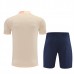 FC Barcelona Tute Maglia da Allenamento 2025/26 - Shorts Beige