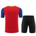 FC Barcelona Tute Maglia da Allenamento Bambino 2024/25 - Shorts Rosso