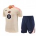 FC Barcelona Tute Maglia da Allenamento Bambino 2025/26 - Shorts Beige