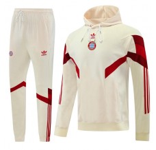 FC Bayern München Tuta Felpa da Allenamento 2025/26 - Hoodie Beige