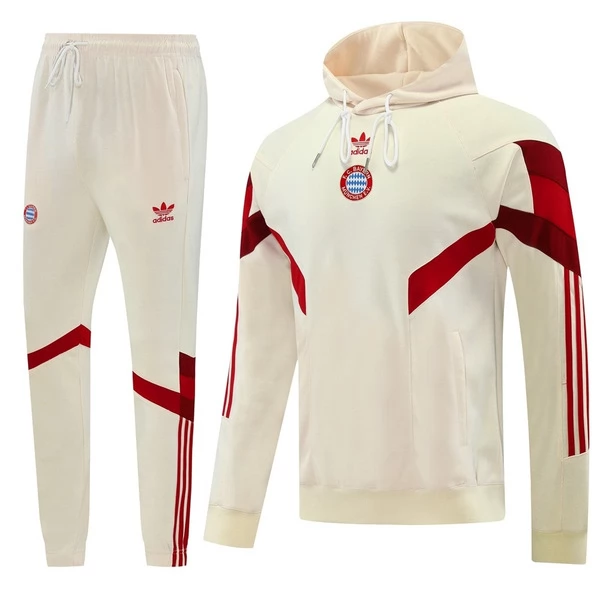 FC Bayern München Tuta Felpa da Allenamento 2025/26 - Hoodie Beige FC Bayern München Tuta Felpa da Allenamento 2025/26 - Hoodie Beige