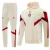 FC Bayern München Tuta Felpa da Allenamento 2025/26 - Hoodie Beige