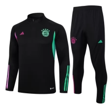 FC Bayern München Tute Felpe da Allenamento 2023/24 - 1-4 Zip Nero