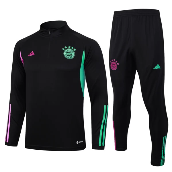 FC Bayern München Tute Felpe da Allenamento 2023/24 - 1-4 Zip Nero FC Bayern München Tute Felpe da Allenamento 2023/24 - 1-4 Zip Nero