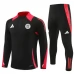 FC Bayern München Tute Felpe da Allenamento 2024/25 - 1-4 Zip Nero Rosso FC Bayern München Tute Felpe da Allenamento 2024/25 - 1-4 Zip Nero Rosso