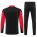 FC Bayern München Tute Felpe da Allenamento 2024/25 - 1-4 Zip Nero Rosso