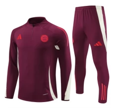 FC Bayern München Tute Felpe da Allenamento 2024/25 - 1-4 Zip Rosso