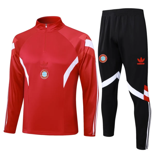FC Bayern München Tute Felpe da Allenamento 2024/25 - 1-4 Zip Rosso FC Bayern München Tute Felpe da Allenamento 2024/25 - 1-4 Zip Rosso