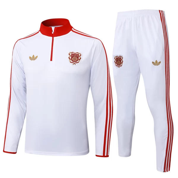 FC Bayern München Tute Felpe da Allenamento 2025/26 - 1-4 Zip 125th Anniversary FC Bayern München Tute Felpe da Allenamento 2025/26 - 1-4 Zip 125th Anniversary