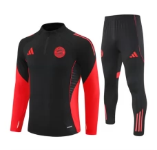 FC Bayern München Tute Felpe da Allenamento 2025/26 - 1-4 Zip Nero