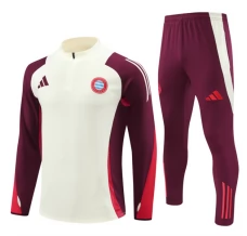 FC Bayern München Tute Felpe da Allenamento Bambino 2024/25 - 1-4 Zip Bianco FC Bayern München Tute Felpe da Allenamento Bambino 2024/25 - 1-4 Zip Bianco