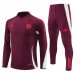 FC Bayern München Tute Felpe da Allenamento Bambino 2024/25 - 1-4 Zip Rosso