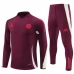 FC Bayern München Tute Felpe da Allenamento Bambino 2024/25 - 1-4 Zip Rosso