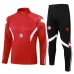 FC Bayern München Tute Felpe da Allenamento Bambino 2024/25 - 1-4 Zip Rosso