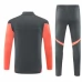 FC Bayern München Tute Felpe da Allenamento Bambino 2025/26 - 1-4 Zip Grigio