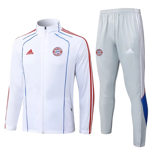 FC Bayern München Tute Giacca da Allenamento 2025/26 - Bianco FC Bayern München Tute Giacca da Allenamento 2025/26 - Bianco