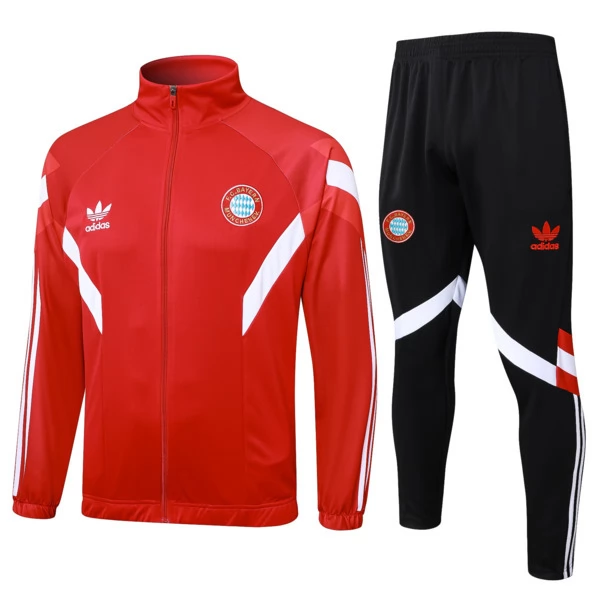 FC Bayern München Tute Giacca da Allenamento Bambino 2024/25 - Rosso FC Bayern München Tute Giacca da Allenamento Bambino 2024/25 - Rosso