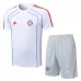 FC Bayern München Tute Maglia da Allenamento Bambino 2025/26 - Shorts Bianco