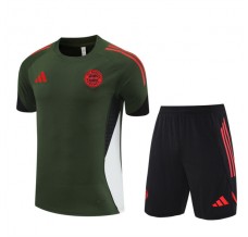 FC Bayern München Tute Maglia da Allenamento Bambino 2025/26 - Shorts Verde