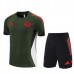 FC Bayern München Tute Maglia da Allenamento Bambino 2025/26 - Shorts Verde
