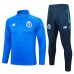 FC Porto Tute Felpe da Allenamento 2023/24 - 1-4 Zip Blu