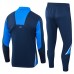 FC Porto Tute Felpe da Allenamento Bambino 2024/25 - 1-4 Zip Blu