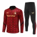 Feyenoord Rotterdam Tuta Felpa da Allenamento 2025/26 - 1-4 Zip Rosso