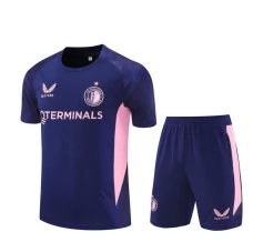 Feyenoord Rotterdam Tuta Maglia da Allenamento Bambino 2025/26 - Shorts Blu Feyenoord Rotterdam Tuta Maglia da Allenamento Bambino 2025/26 - Shorts Blu